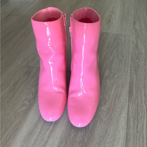 Short Hot Pink Booties - Picture 8 of 8